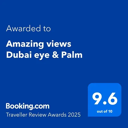 Ferienwohnung Amazing Views Dubai Eye & Palm Exterior foto