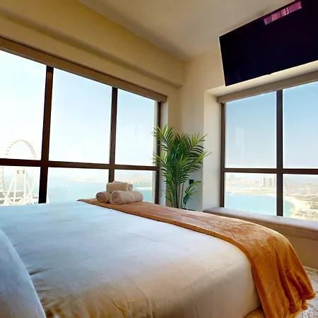 Ferienwohnung Amazing Views Dubai Eye & Palm Exterior foto